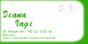 diana vagi business card